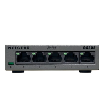 Switche Netgear 5p GS305-300PES (5x10/100/1000Mbit)